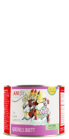 Hund Hundefutter Nassfutter Gockels Duett 200g 6 Stück Anifit